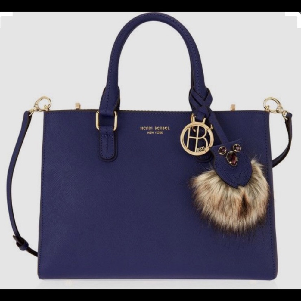 West 57th Owl Small Turnlock Satchel Henri Bendel